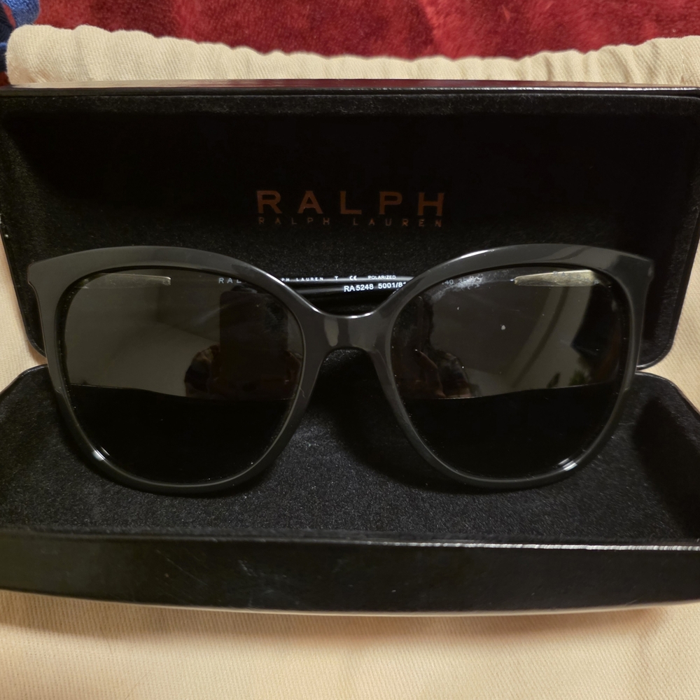 Ralph Lauren Elegant Black Sunglasses